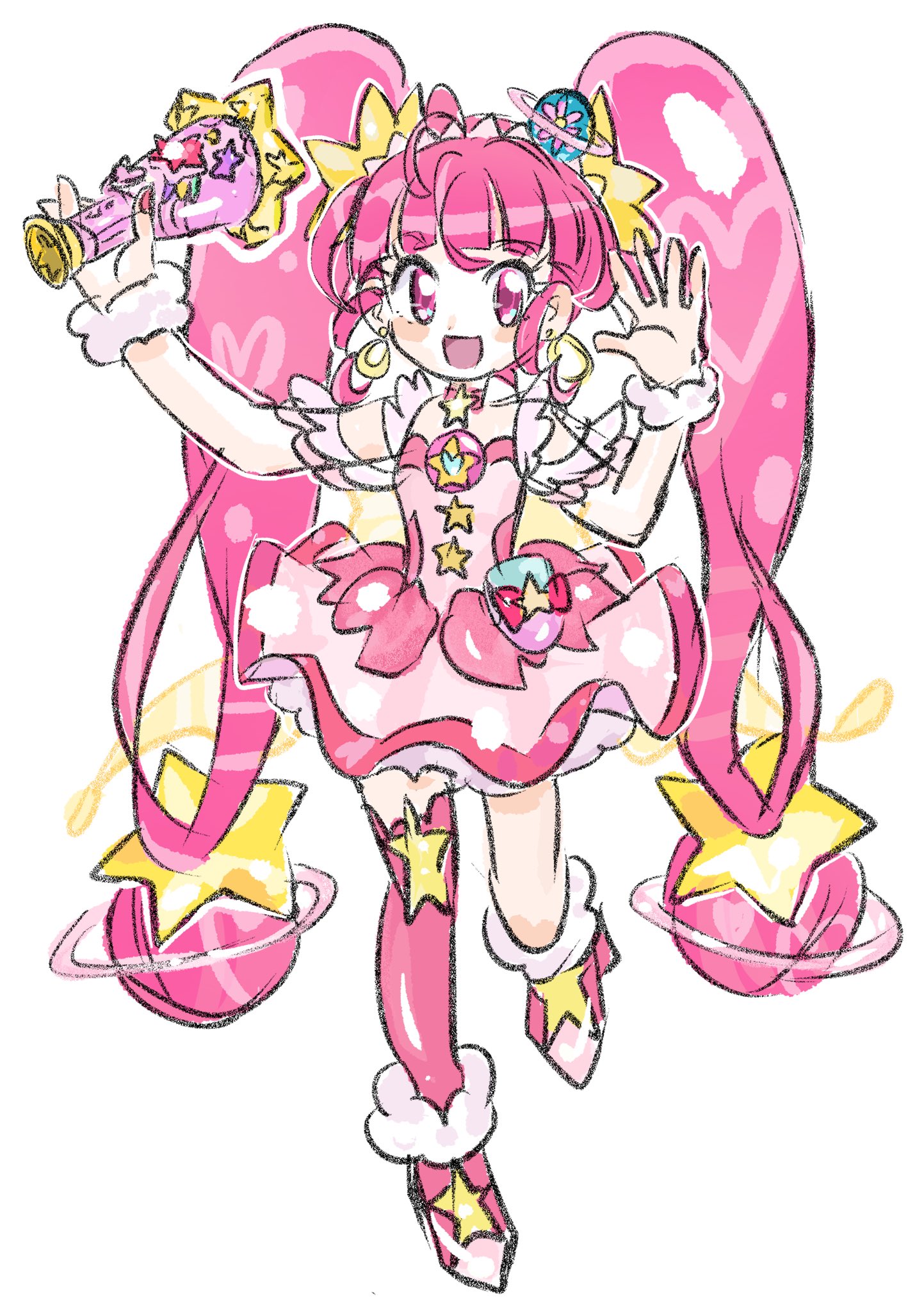 らくがきしたがり屋skeb Commission募集中ですっ キュアスター 星奈ひかる スタートゥインクルプリキュア らくがき イラスト プリキュア スタプリ Precure ﾘｽﾞﾑｽｺｰﾌﾟ T Co Fzskbpyqfl Twitter