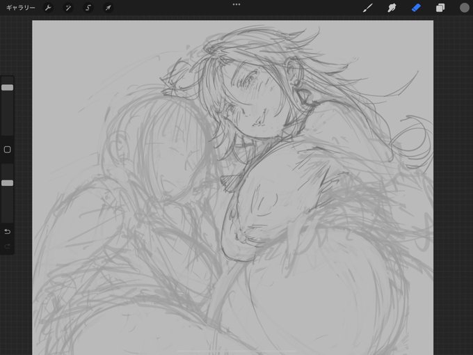 なんか描いている 