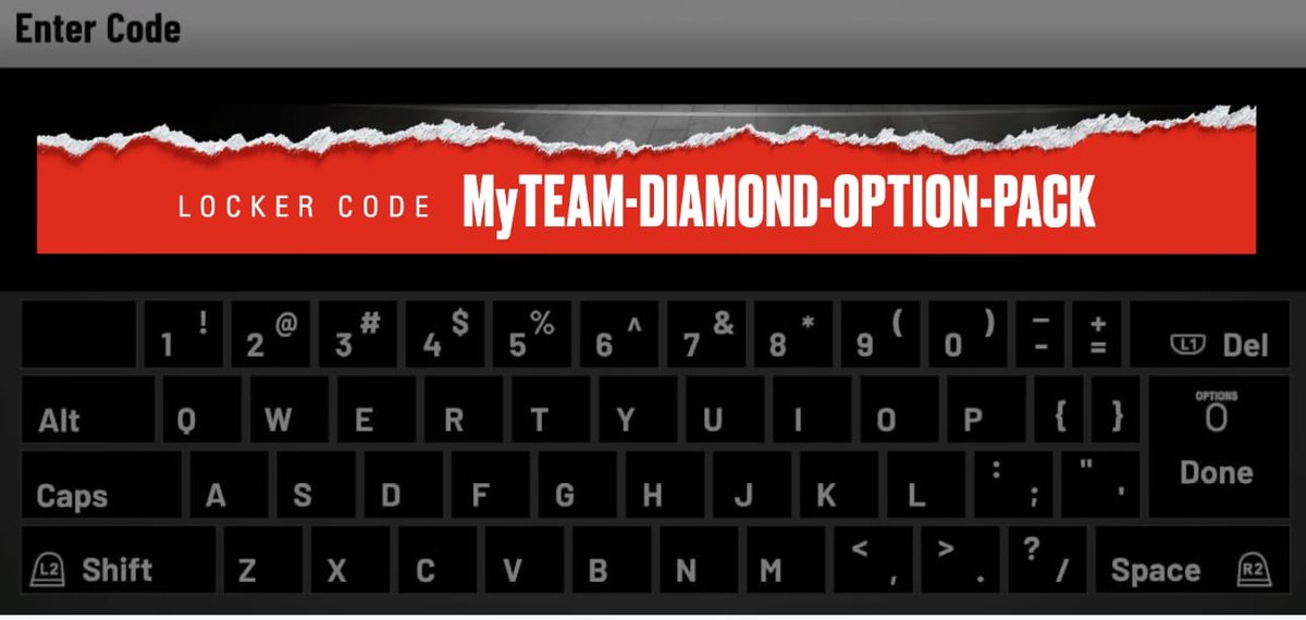 RonniesCode's tweet photo. In Case Anyone Missed This #LockerCode

MYTEAM-DIAMOND-OPTION-PACK https://t.co/mPApYLKLb5