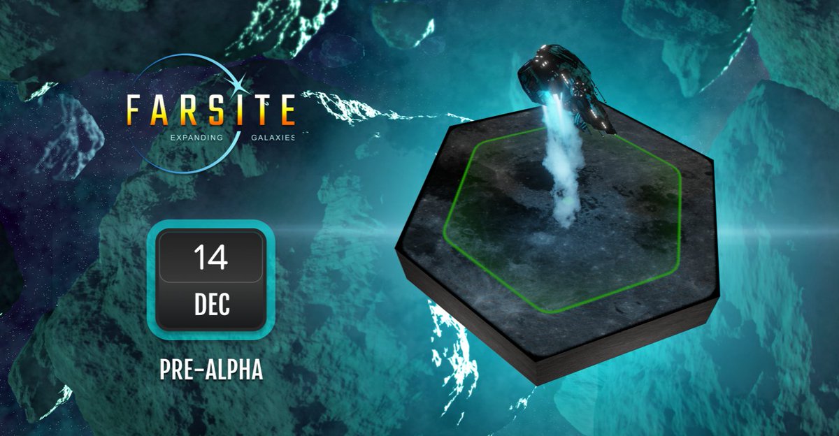 farsite_online's tweet photo. Starting December, 14, players will be able to:

⛏️ Mine and refine Resources on your Sectors
🚀 Test-fly your Ships
🛰️ Dock to Stations
🪐 Use Gates to visit your Planet
💫 Discover far-away Constellations

https://t.co/9yw549DOLv https://t.co/meBtWnqKgR