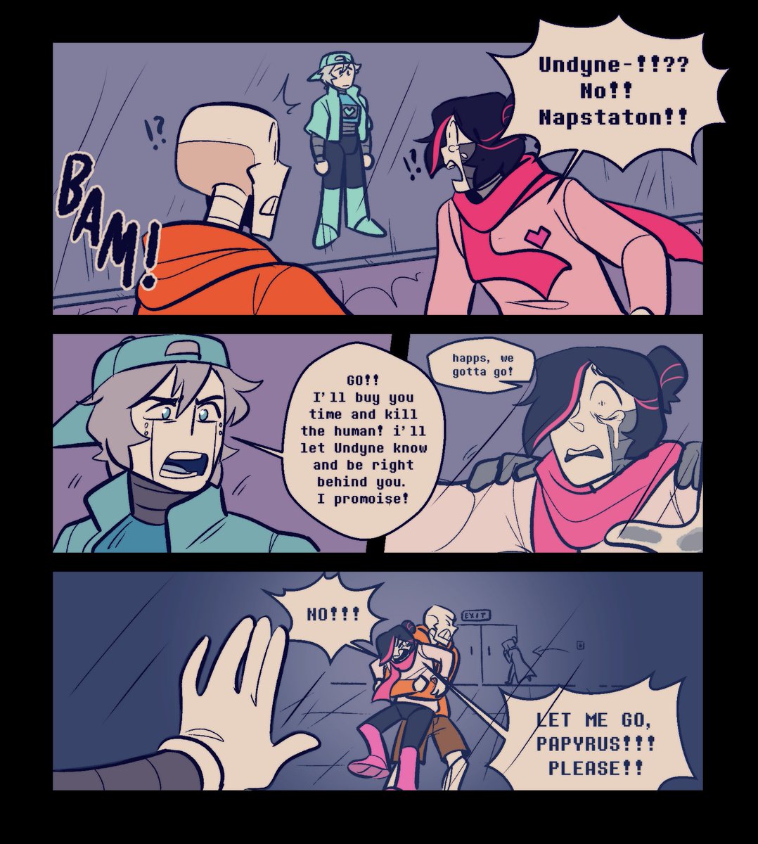 frechundertale's tweet photo. Showtime (1/2)
#underswap #underswappapyrus #swappapyrus #happstablook #napstaton #underswapundyne #swapundyne #ut #ut #utmv #utau #comics https://t.co/K1jiAJETFn