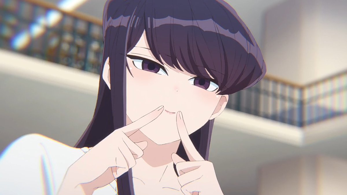 Yamai Seguindo a Komi-san com Ações bastante Suspeitas