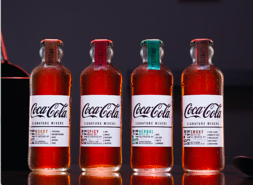 DragonRougeUK's tweet photo. Mixing it up with #CocaColaSignatureMixers!

Head over to our website to check out our work with @CocaColaCo where we created a visual identity system that reflects the craft of the contemporary mixologist.
➡️  https://t.co/41owkXlYwt 

#branding #design #cocacola #mixology https://t.co/YR4sKRyWrE