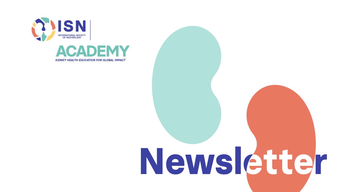 ISNkidneycare's tweet photo. “As a renal pathologist myself, I am particularly pleased to share with you all the outstanding resources related to renal pathology, developed by outstanding leaders at ISN” @AgnesFogo, ISN President.
Access the ISN Academy Newsletter - Focus on #RenPath https://t.co/al2FMdCzKC https://t.co/CbLfio3ZWq
