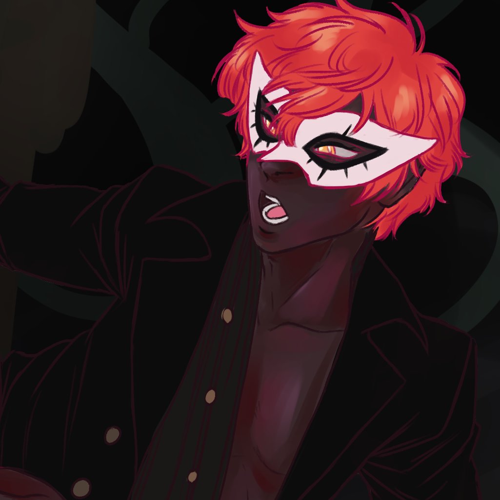 Persona 5 Shadow Joker Portraits - Credit to @GORO_ORB on Twitter : r/ Persona5