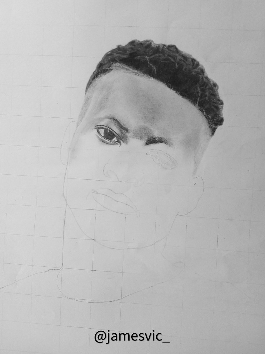 jamesvic_'s tweet photo. Progress shot
@instagram @mayor_artz @Harinzeyart @josh2funny @Arteasynigeria @eazyart__ @TundeEddnut
#recentdrawing #picture #art #artwithpassion #pencilart #artwork #mufasatundeednut #tundeednut #myartwork #loveforart #photo #photography #pencil #creative #blackandwhite https://t.co/4sCOQFHlz8