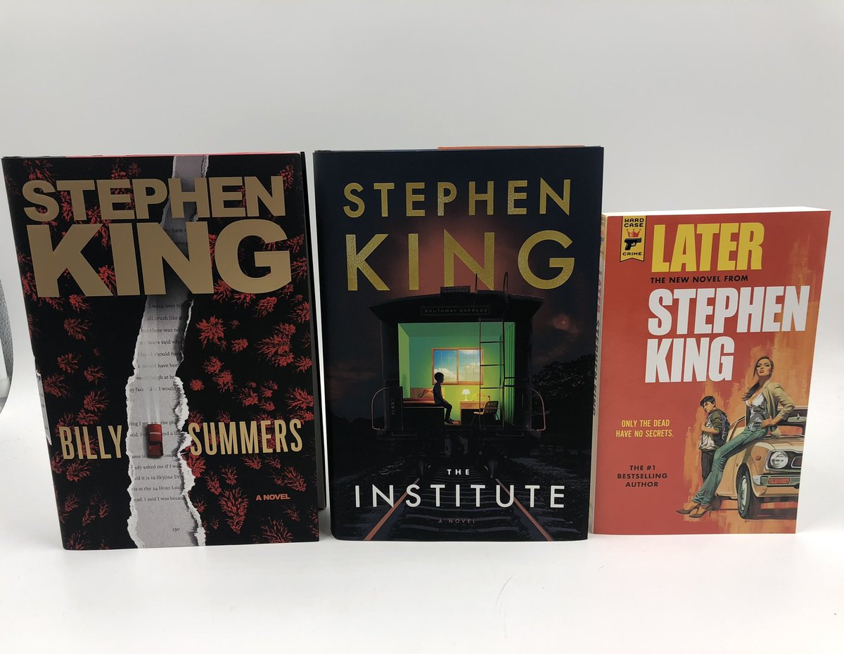 Richard Chizmar on X: GIVEAWAY TIME: I'll pick one lucky random winner  this Sunday night and send them a free signed Stephen King book. All you  have to do is Follow and