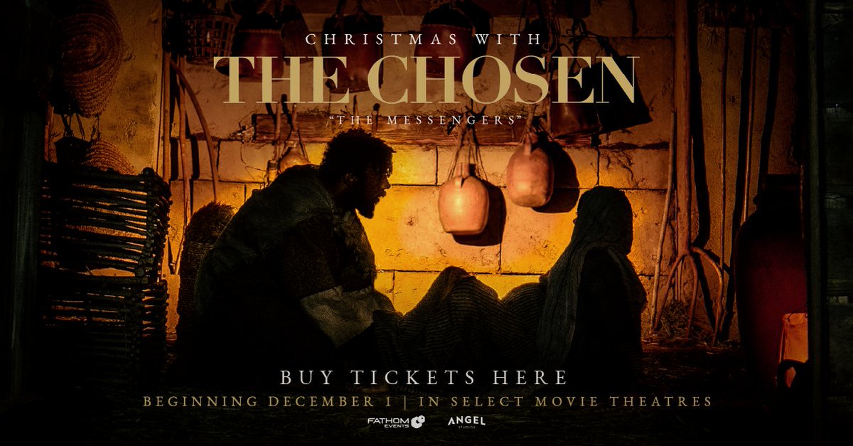 We are making our big screen debut! The World premiere of our new music video for "The Commission" will play in theaters before "Christmas with the Chosen: The Messengers." Get to the theater early so you don’t miss it! Click here for tickets: bit.ly/3oCKdsh
