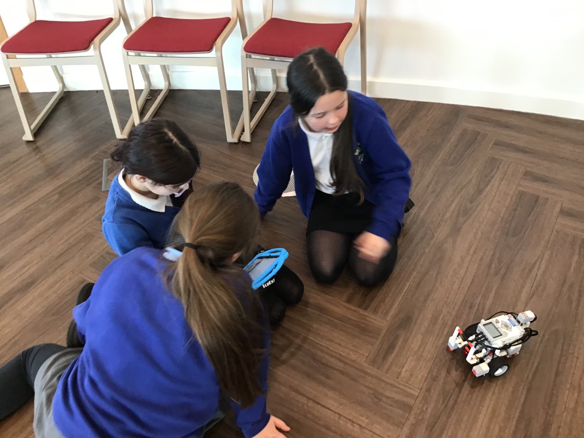 Having great fun <a href="/OpenZone_Word/">OpenZone at The Word</a> today with year 5. Learning how to program EV3 robots and finishing with a dance-off. <a href="/simonsideschool/">Simonside Primary</a> <a href="/MrsNSultan/">Mrs N Sultan</a>