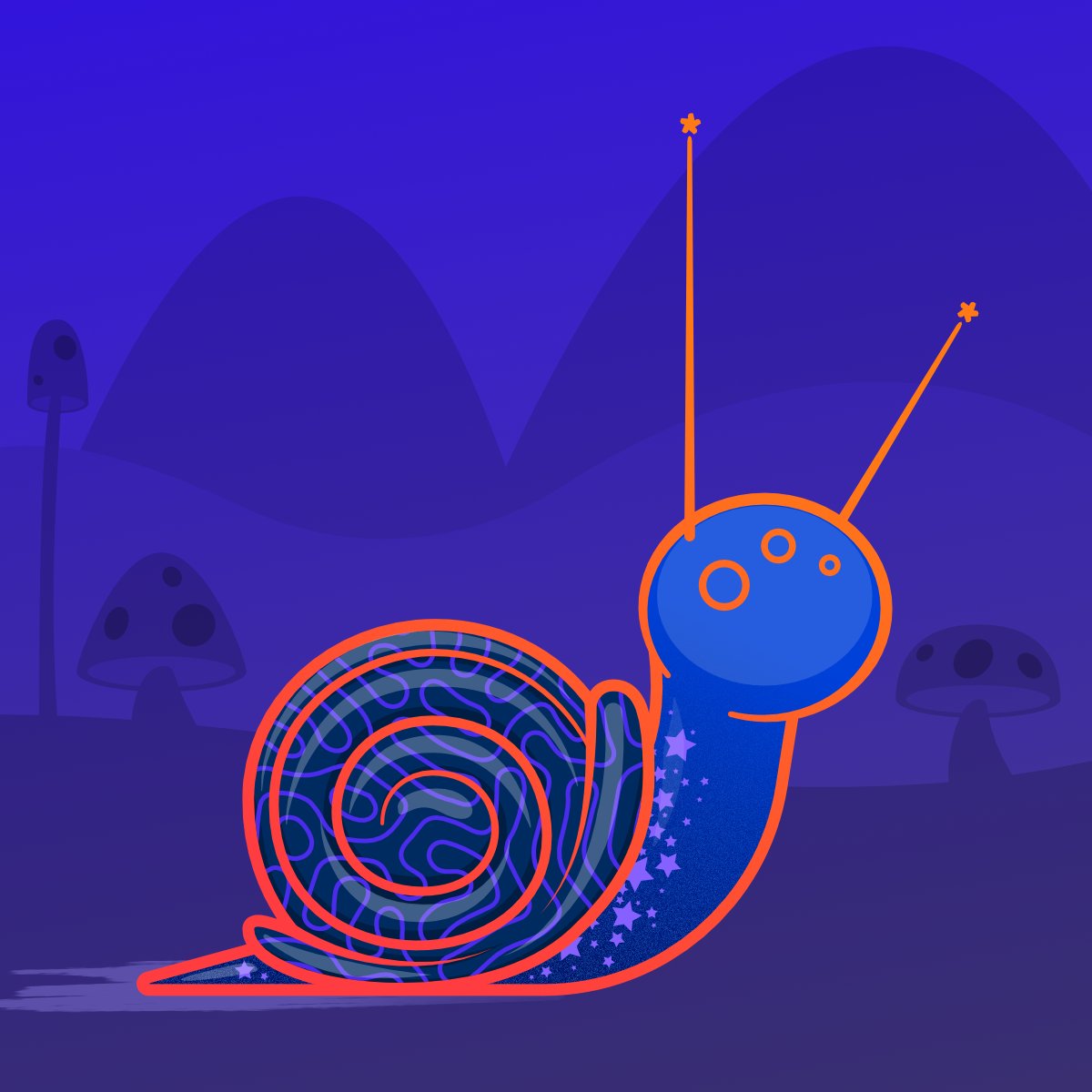 Snail Trails tweet media