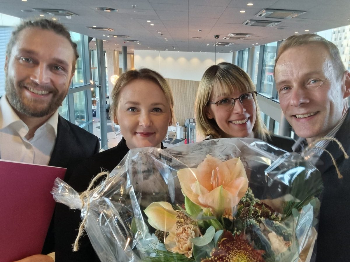 @Lakimiesliitto Mikä ilo ja kunnia, kiitos paljon 🙌 Ensi kesänä meillä on tarjolla taas noin 400 opiskelijoille sopivaa kesätyöpaikkaa - tervetuloa mukaan, tulevaisuuden juristit!