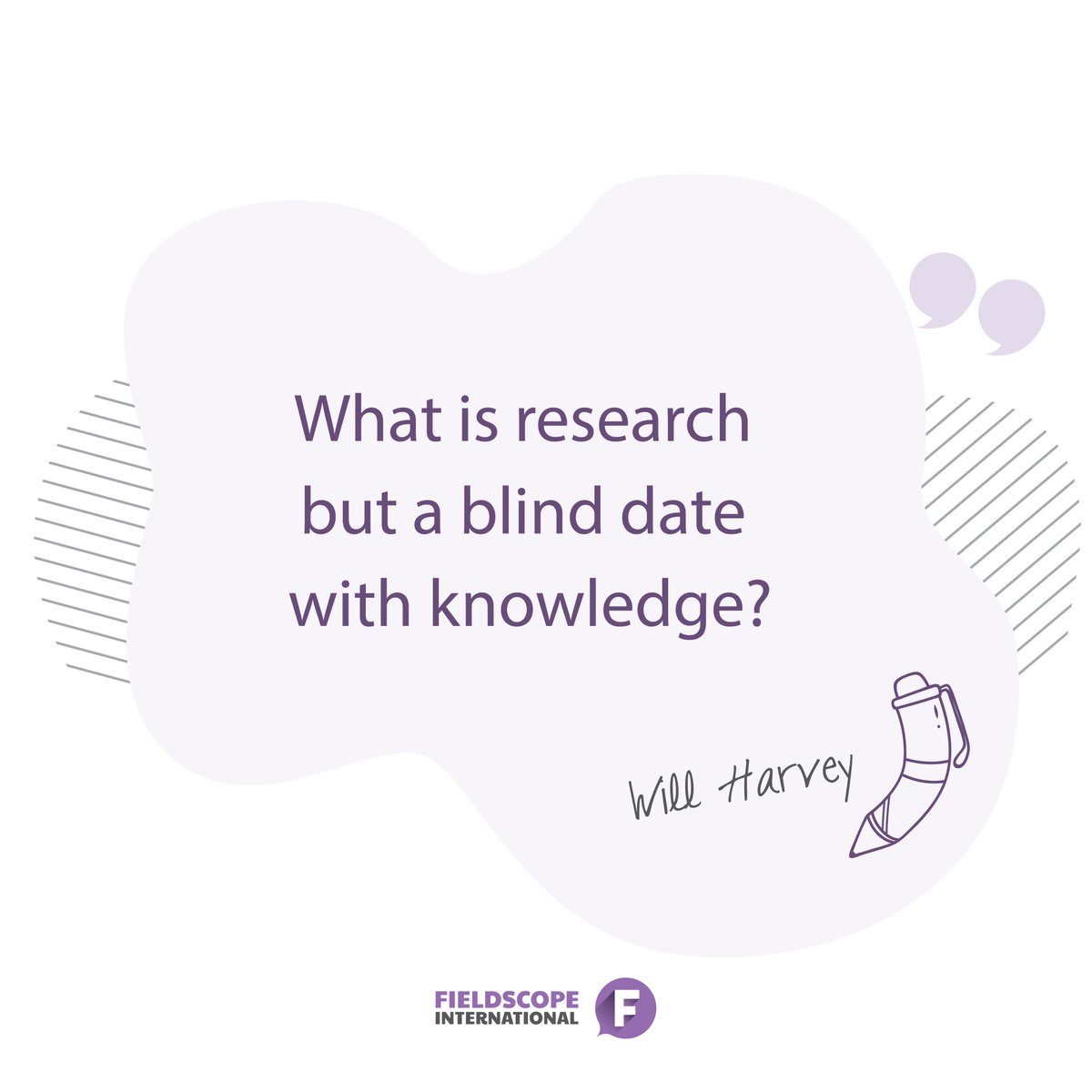 …and it’s the only blind date we would suggest you go on 😊

Check out our website and JOIN OUR PANEL!

━━━━━━━━━━━━━━━━

fieldscopeint.com

━━━━━━━━━━━━━━━━

.
.
.

#research #insights
#businessquotesoftheday
#businessquotessuccess