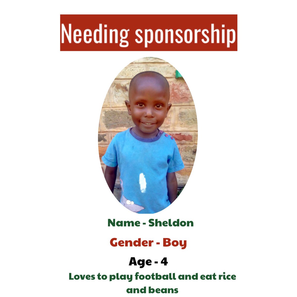 tokenyawithlove's tweet photo. We have 8 young children needing #sponsoring . Please see our page on our website for all children and details about how to sponsor and what you receive as a sponsor . You can make a difference !
https://t.co/E62d9cTvZf https://t.co/5TXUmwruuj