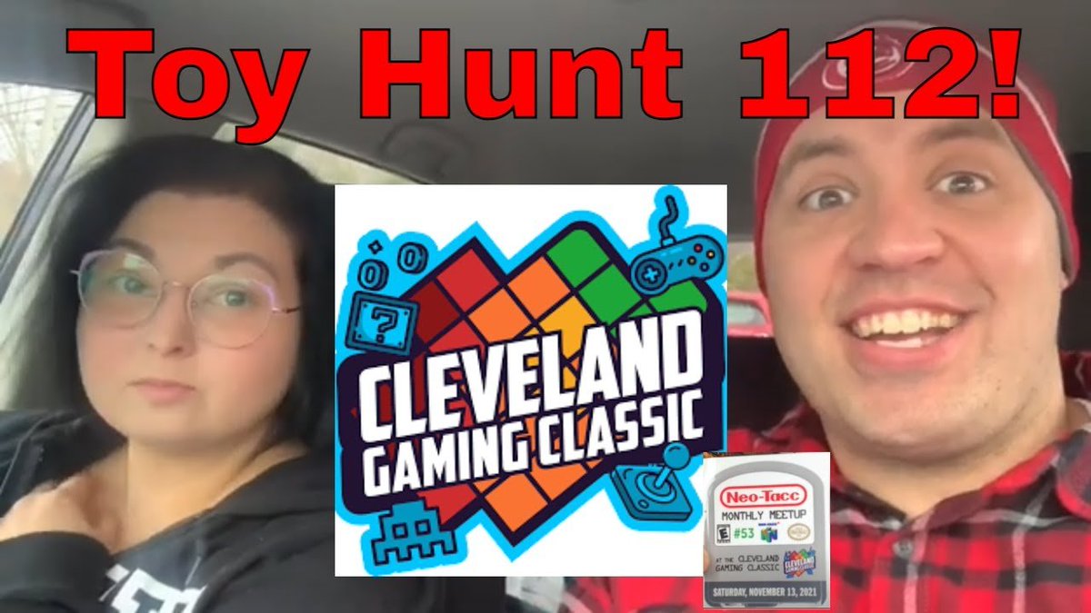 Toy Hunt 112! Cleveland gaming classic/ NEO-TACC Meet Up youtu.be/ROAk6uKMuzY via @YouTube 
#ClevelandGamingClassic
#NEOTACC
#ToyHunt