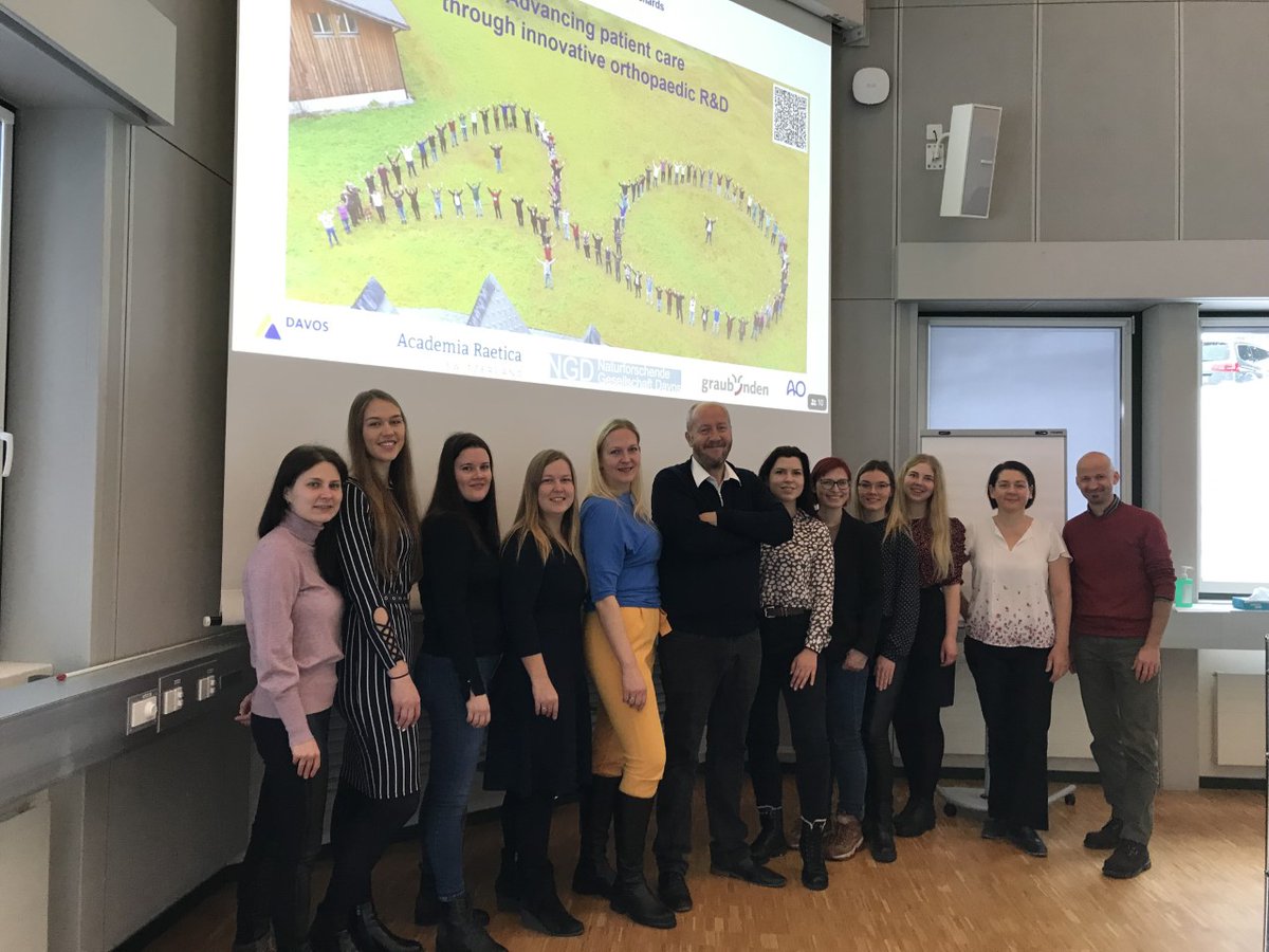 bbcentre_eu's tweet photo. Finally, an on site BBCE training visit! Nine BBCE researchers  from Latvia 🇱🇻 @RTU_LV &amp; @RigaStradinsUni are currently at @AOFoundation Research Institute, Davos, Switzerland🇨🇭for a short term training on a wide range of drug delivery system development topics #H2020 #Teaming https://t.co/yIUz6Y2WDa