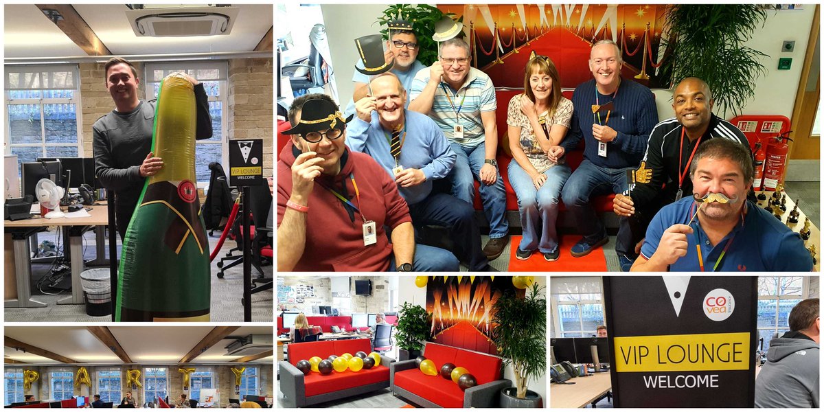 CoveaEOY's tweet photo. After a terrific end of year party in Reading on Friday, our people in Halifax are getting ready to have their own celebrations later this week 🥳🎉 #CoveaEOY #LifeAtCovea https://t.co/e5RvywIz8j
