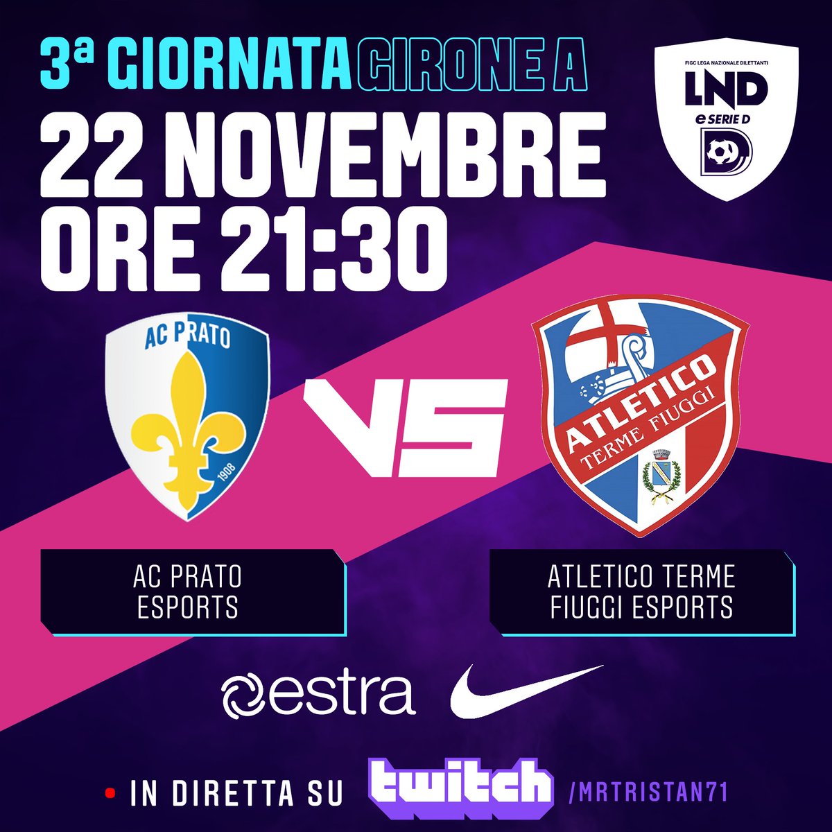 AC Prato Esports tweet media