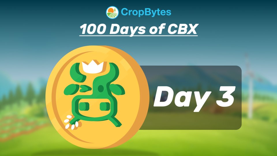 CropBytes's tweet photo. 🐔DAY 3 - 100 DAYS OF CBX 🐔

🎁Win CBX every day for 100 days

🎯Today's mission: 
✅Like
✅Retweet 
📸Share a screenshot of your Chicken Shed. 
✅Use hashtag #CropBytes #CBX 

Know more: https://t.co/Aiizz9oVZk

#CBX #cropbytes https://t.co/Do5h4dXOMM