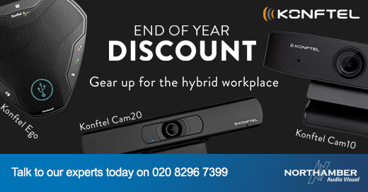 Now you can get your customers’ hybrid workplace up and running with 15% OFF selected #Konftel Conferencing products. For more details visit lnkd.in/ekBiqyEX and for our latest pricing call our experts on 020 8296 7399.