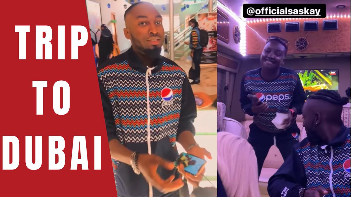 mystretchtv's tweet photo. Bbnaija Saskay Party With Jaypaul, Cross And Angel On Their Trip To Dubai For Pepsi One Africa Music Fest
https://t.co/DIDk7fluC0
#Saskay #cross #Crossgelthebrand #Crosskay #crossdaboss #CrossGel #jaypaul #oneafricamusicfest #pepsi #bbnaija #Liquorose #emmarose #bbn #bbnaija6 https://t.co/knz7pFRXsa