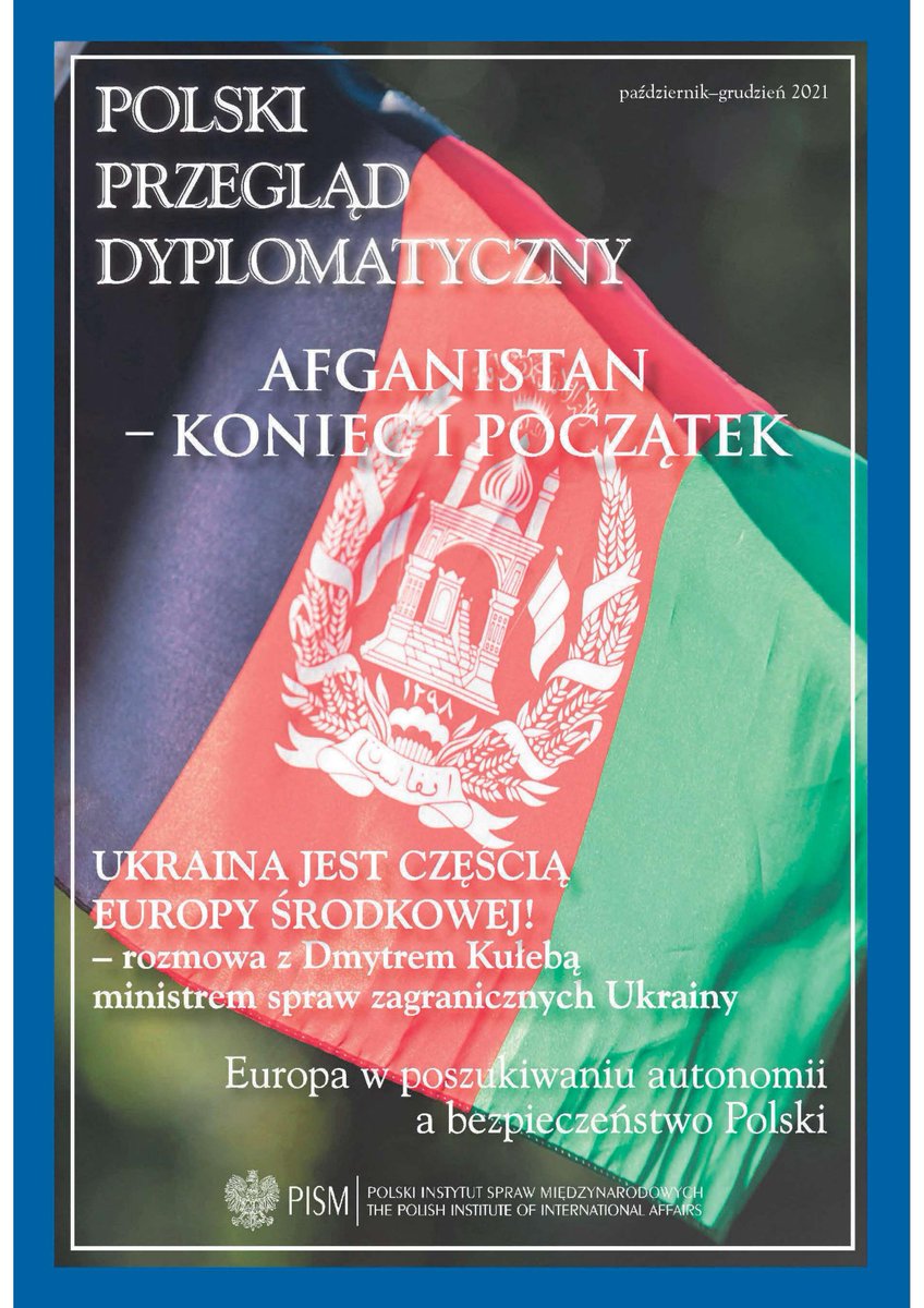 Polski Przegląd Dyplomatyczny (@ppd_pism) on Twitter photo Polski Przegląd Dyplomatyczny jest dostępny w sprzedaży.
Zamówienia online na: publikacje@pism.pl
Wśród autorów <a href="/LorenzWojciech/">Wojciech Lorenz</a>
<a href="/ColinPClarke/">Colin P. Clarke</a> <a href="/raffpantucci/">Raffaello Pantucci</a> <a href="/PKugiel/">Patryk Kugiel</a> <a href="/KacperRekawek/">Kacper Rekawek</a> <a href="/AnDabrowski/">Andrzej Dąbrowski</a> <a href="/m_m_piotrowski/">Mateusz M. Piotrowski</a> <a href="/Formuszewicz/">RyszardaFormuszewicz</a> <a href="/Molos123/">Marcin Przychodniak</a> @PawlowskiPISM
bit.ly/3nEwcuT Polski Przegląd Dyplomatyczny jest dostępny w sprzedaży.
Zamówienia online na: publikacje@pism.pl
Wśród autorów <a href="/LorenzWojciech/">Wojciech Lorenz</a>
<a href="/ColinPClarke/">Colin P. Clarke</a> <a href="/raffpantucci/">Raffaello Pantucci</a> <a href="/PKugiel/">Patryk Kugiel</a> <a href="/KacperRekawek/">Kacper Rekawek</a> <a href="/AnDabrowski/">Andrzej Dąbrowski</a> <a href="/m_m_piotrowski/">Mateusz M. Piotrowski</a> <a href="/Formuszewicz/">RyszardaFormuszewicz</a> <a href="/Molos123/">Marcin Przychodniak</a> @PawlowskiPISM
bit.ly/3nEwcuT