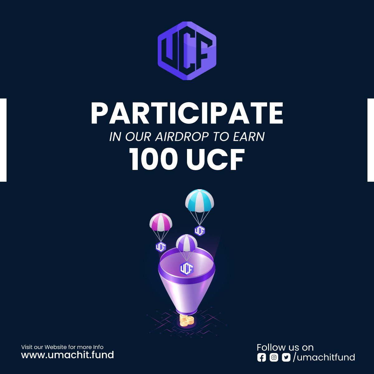 UmaChitFund's tweet photo. Participate to Earn 100 UCF worth $10
Airdrop link: https://t.co/vGqKCHQFvl

#umachitfund #Airdrop #givelabs #ucf https://t.co/NdEqcjlVqO