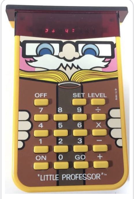 cathy_cdouglas's tweet photo. @KaraSewellTV @wfaa @SusanneBrunner @WFAADaybreak My favorite gift was the Little Professor! https://t.co/VzVkbcNKU1