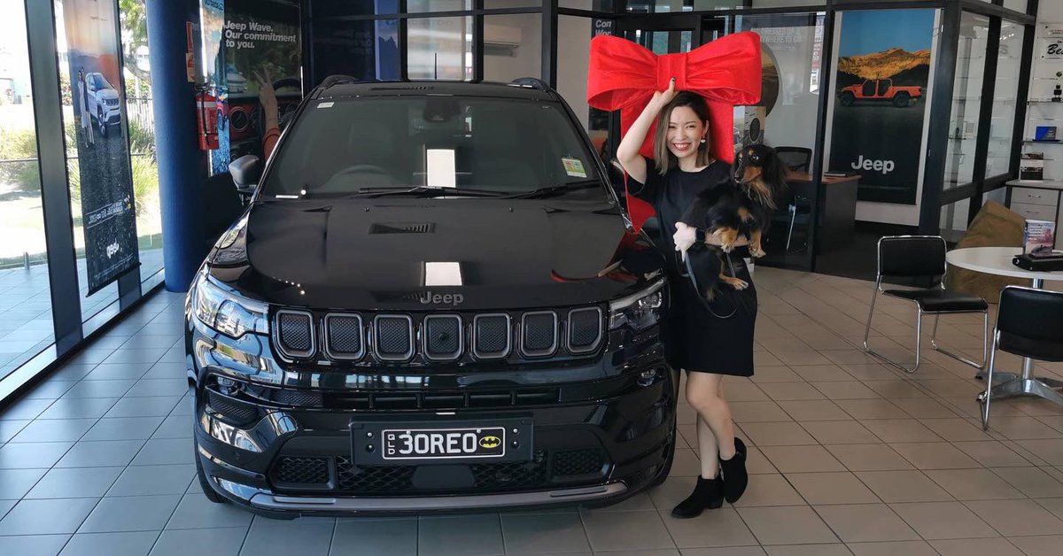 yuukadoki666's tweet photo. My first brand new car♡

“Jeep Compass 80th anniversary”
I've been waiting for this day to come...lol
人生初の新車 ”Jeep”。
まさかjeepを選ぶとは思ってなかったけど最終的に納得いくのを選べてよかったー！Kraig 担当してくれてありがとーーー！
初の運転はまじガクブルレベルで怖かった♡笑 https://t.co/sDrhZcQ0hV