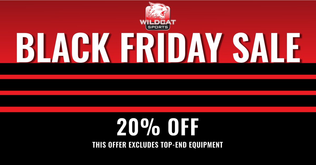 From Thursday (25th) - Monday (29th) our Black Friday sale will be in full swing.

20% off in-store, all mid-top-end equipment is excluded from this offer.

Keep an eye out for what we have on sale, get a deal ready for Christmas 🎅