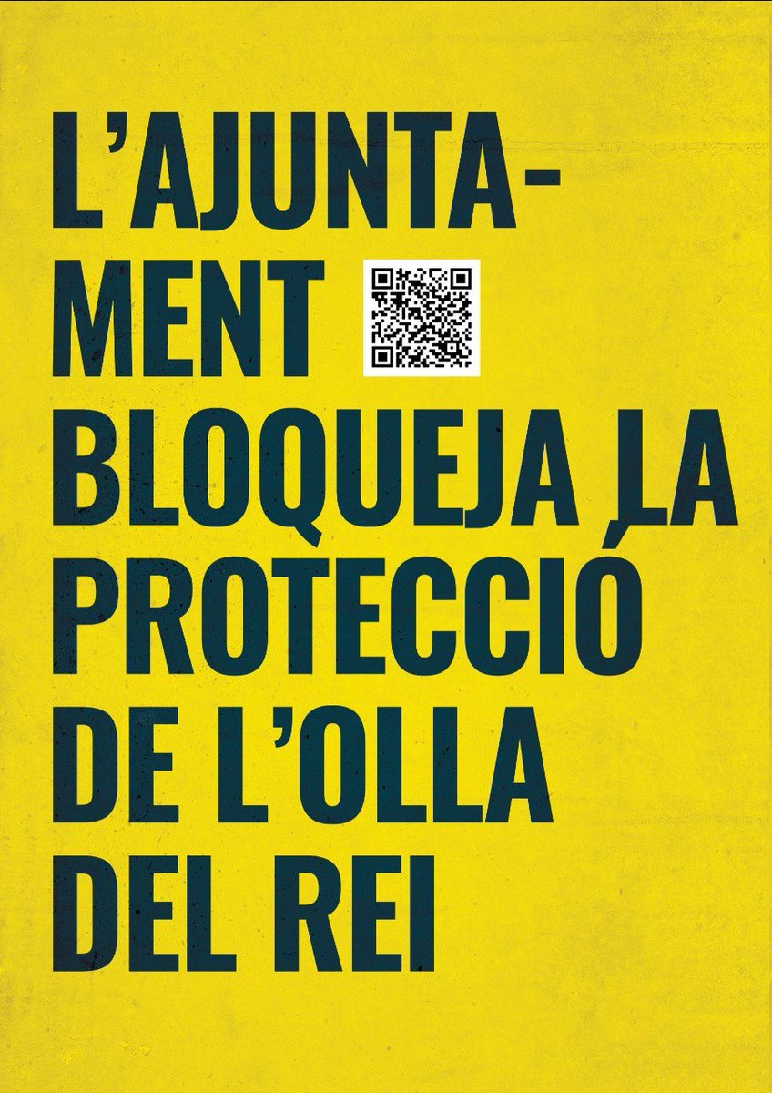 OlladelRei's tweet photo. L'Ajuntament es va comprometre a iniciar la modificació del Pla General Metropolità per preservar l'Olla del Rei en 2021...i no ho farà.

Portem des de 2018 amb promeses municipals incomplertes per part de responsables municipals

#SalvemlOlla https://t.co/vGzWkyxfES