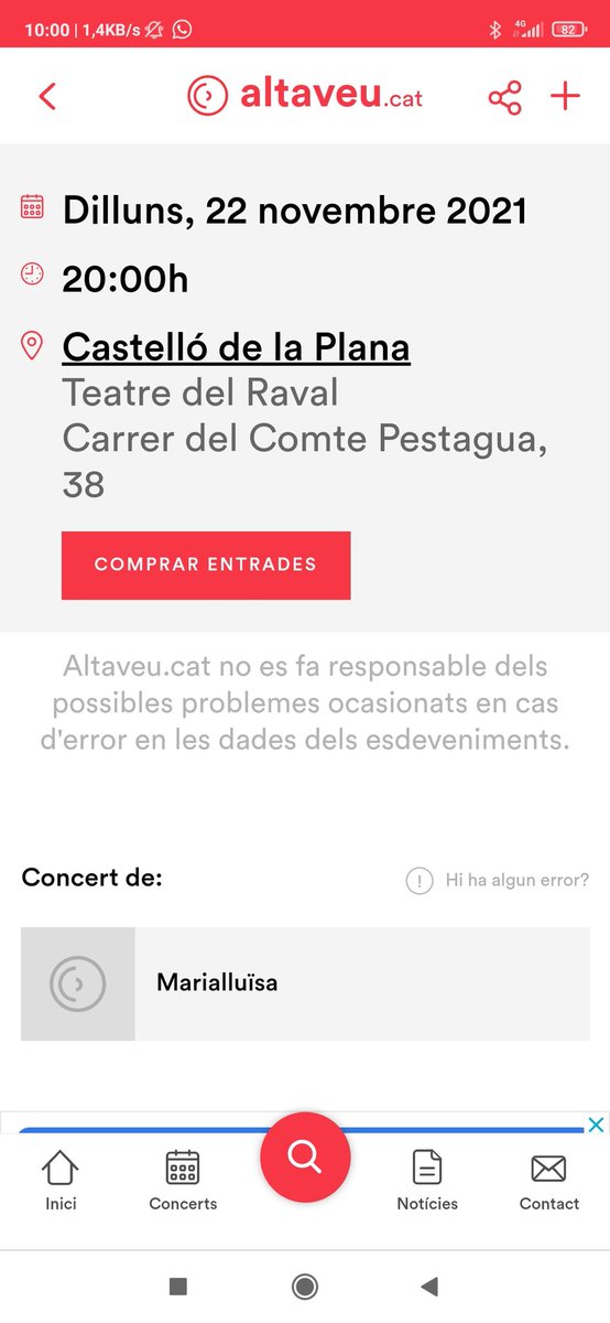 CompanyStas's tweet photo. (vídeo) @PremisOvidi en @apunt_media
https://t.co/QuZxnXnNn4
#22nov21
20h #RobinSecret a l'escola de música moderna de #Badalona
20h @marialluiisam
Al @teatredelraval #Castelló
Demà 23nov a 12h soterrat del nostrat #homenot #PereRiutort a #Tàrbena https://t.co/JHzjHt5NaX https://t.co/XVWZ6Sjhrj