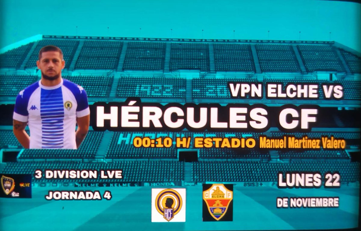 Vpn Hércules CF. (@vpn_hercules) on Twitter photo 🟣⚪ ¡¡¡𝗠𝗔𝗧𝗖𝗛𝗗𝗔𝗬!!! ⚪🟣
Nuevo día de competicion.
Hoy a las 00:10 contra nuestros compañeros de VPN ELCHE en la LVE <a href="/VPN_SPAIN/">Virtual Pro Network Spain</a>
#Vamoshercules
twitch.tv/gordopilo_cort… 🟣⚪ ¡¡¡𝗠𝗔𝗧𝗖𝗛𝗗𝗔𝗬!!! ⚪🟣
Nuevo día de competicion.
Hoy a las 00:10 contra nuestros compañeros de VPN ELCHE en la LVE <a href="/VPN_SPAIN/">Virtual Pro Network Spain</a>
#Vamoshercules
twitch.tv/gordopilo_cort…