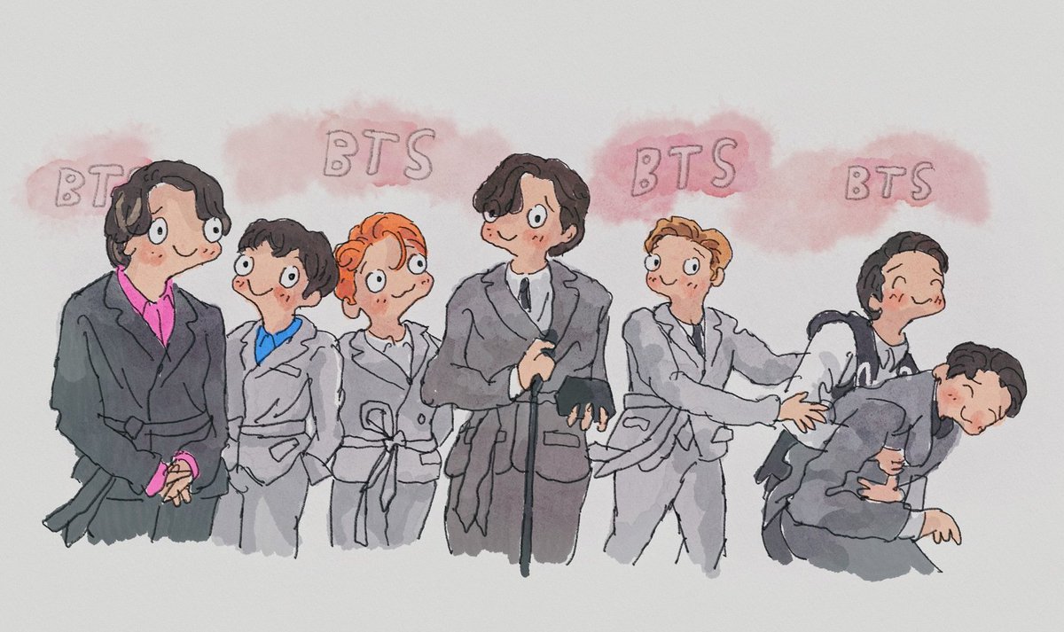 SWatercolour's tweet photo. @BTS_twt 😊 https://t.co/UcnR2oZKtz