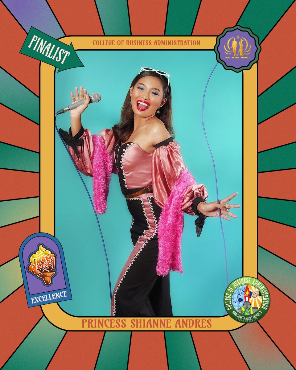 NDMUSSGOfficial's tweet photo. When confidence blends with character and personality - a photo of a phenomenal and empowered Marist.

This photo will make Ms. Princess Shianne Andres be the next Ms. People’s Choice and Ms. Photogenic for Ms. NDMU 2021. https://t.co/wcByXqxQ7G