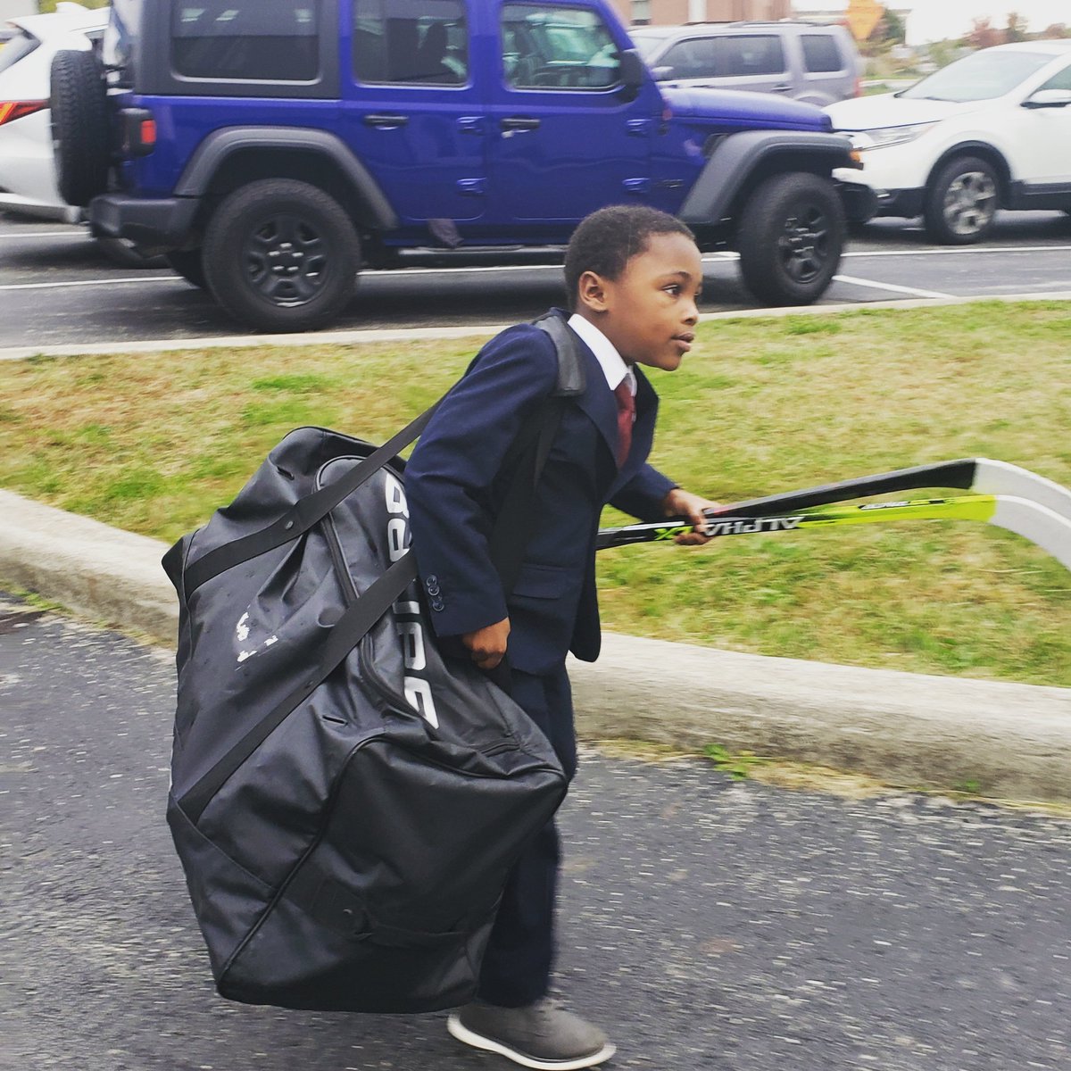 My dad asked why I wear nice clothes to all my games. He said none of the other kids are dressing up. I said, Dad, you never know who's watching you. #MondayMotivation