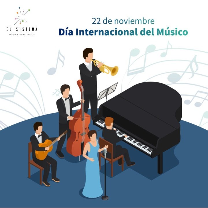 #DíaDelMúsico
Hoy más que nunca queremos celebrar haber elegido la música como una profesión. Somos herederos de un apóstol de este arte maravilloso que expresa el lenguaje del alma.

El Maestro José Antonio Abreu nos abrió el camino para construir vocaciones.