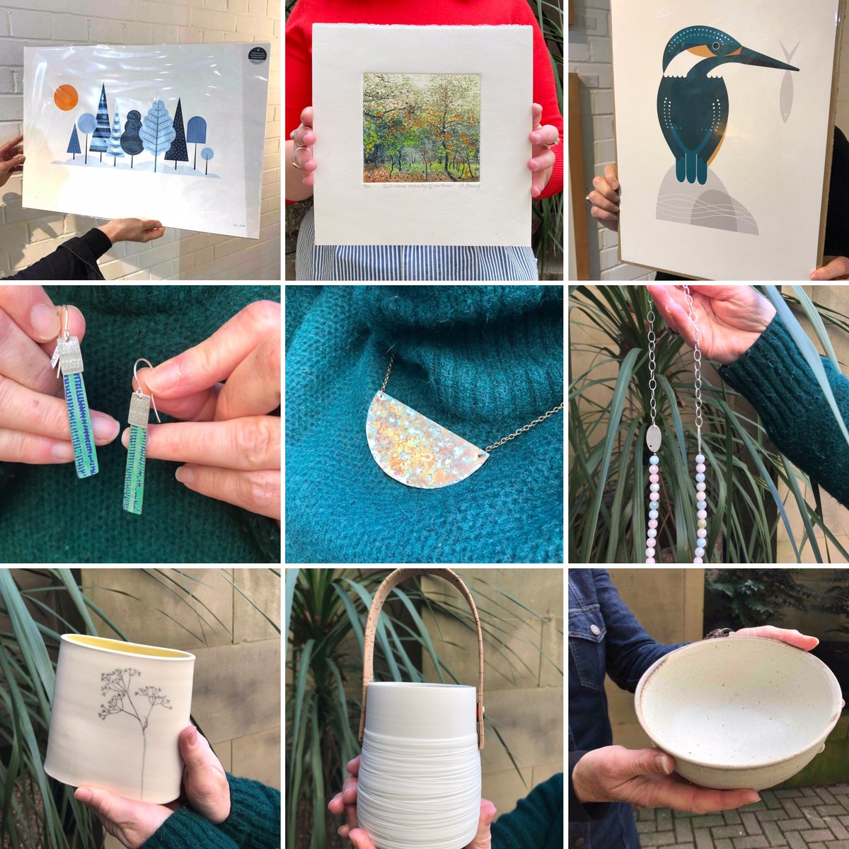 CraftLeeds's tweet photo. More #giftideas for the festive season ahead! Collections include beautiful work by #thelostfox #jobarry @deebeale @stephhopkins #pennywarren @tinaalexmacleod #carlamurdoch #beverleysomerville & #jennymurray Get in touch to find out more, we’re happy to help! #handmadechristmas https://t.co/h4iMPOsYqJ