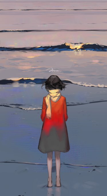 「砂浜 ドレス」のTwitter画像/イラスト(人気順)