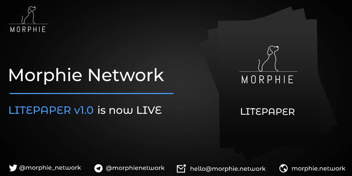morphie_network's tweet photo. Hey Morphians, check out our latest #LITEPAPER explaining how we are building a community-driven decentralized oracle on #Avalanche
https://t.co/AcjyAGpN1m
#morphienetwork #AVAX https://t.co/vqAmgPux2E