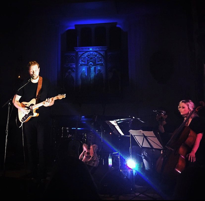 I’ll be playing a solo show at St Pancras Old Church on Thursday night, supporting my homeboy <a href="/WhiteTailFalls/">White Tail Falls</a>. Here’s a picture of last time I played there, I had a nice time that night. Tickets: seetickets.com/event/white-ta…