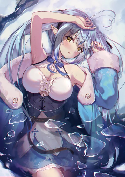 ワミィ
#LamyArt
#雪花ラミィ 