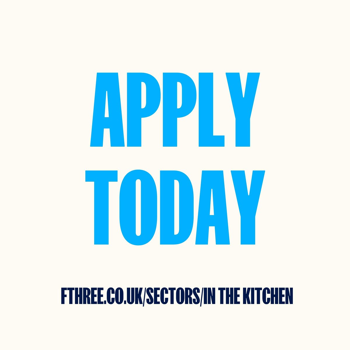 F3 are the catering partner for the Etihad Stadium and are ready to hire new team members across multiple jobs at various skill levels - so whether you are looking for your next chef role or just starting out, head over to ow.ly/7rYa50GTbZx to find out more