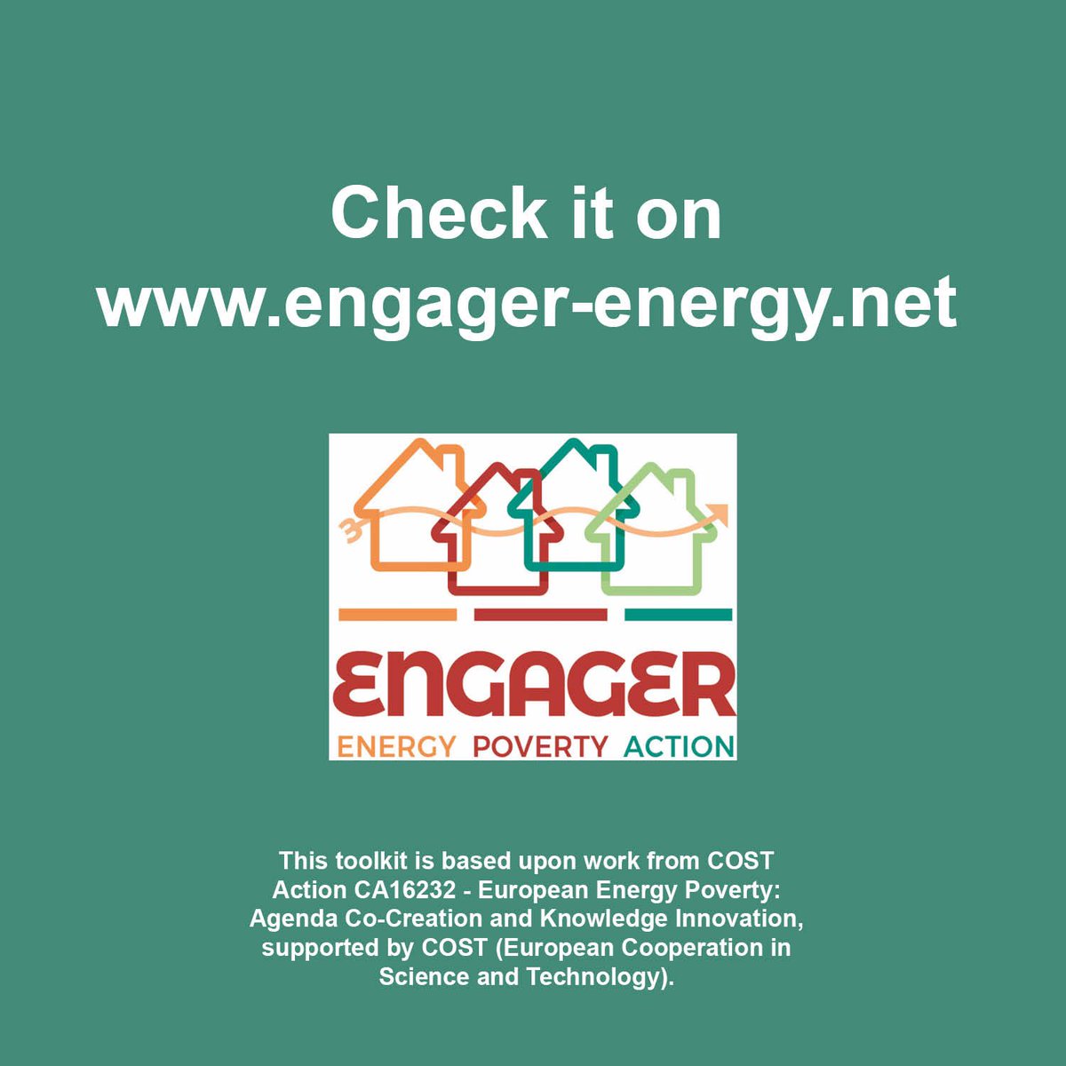 🛠The #toolkit is available here engager-energy.net/wp-content/upl…

👏 Congrats to all the colleagues in WG4 <a href="/EngagerCOST/">European Energy Poverty COST Action</a>

🧵/🧵