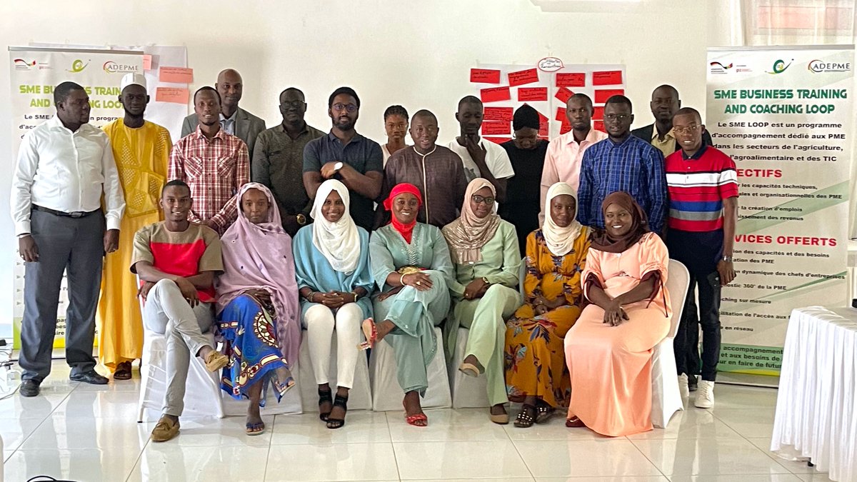 Adepme's tweet photo. 📌SME Business Training and Coaching Loop
Atelier de formation et de mise à niveau des Business Coachs du Sénégal.
5 jours de formation intensive, pour bien préparer et outiller les coachs de la deuxième phase du projet.
#adepme #coachfuturschampions
#smeloop #formation https://t.co/RMH1wJDXV0