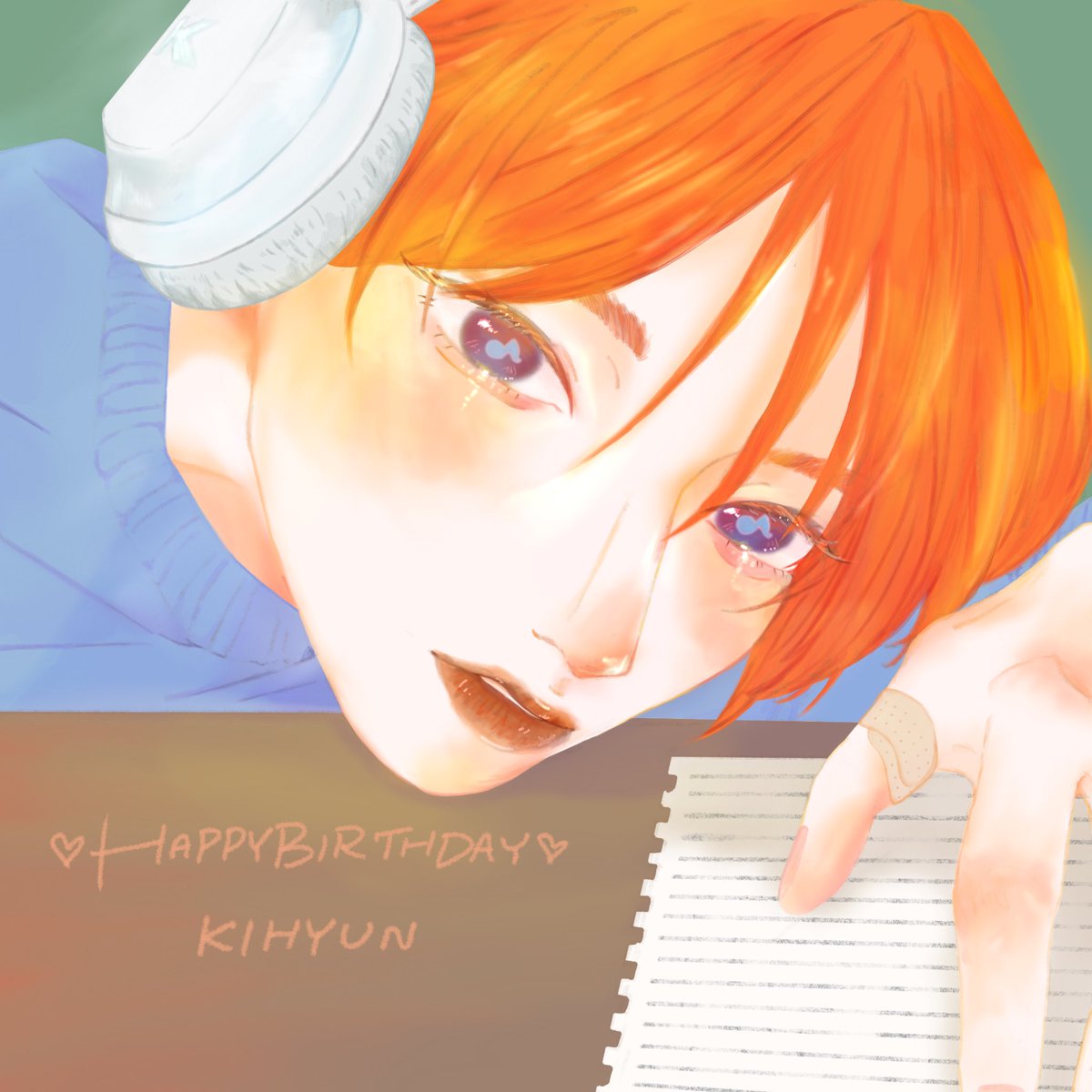 _lovesynonym's tweet photo. #MONSTAX  #MONSTA_X
#KIHYUN #HBDtoKIHYUN
#기현이라는_낭만이찾아온_오늘 💛🧡💛 
きひょんくんおめでとう㊗️🎉
一人の人間として大好きで尊敬してます…
幸せで溢れますように泣 https://t.co/dDZVyOwJGa