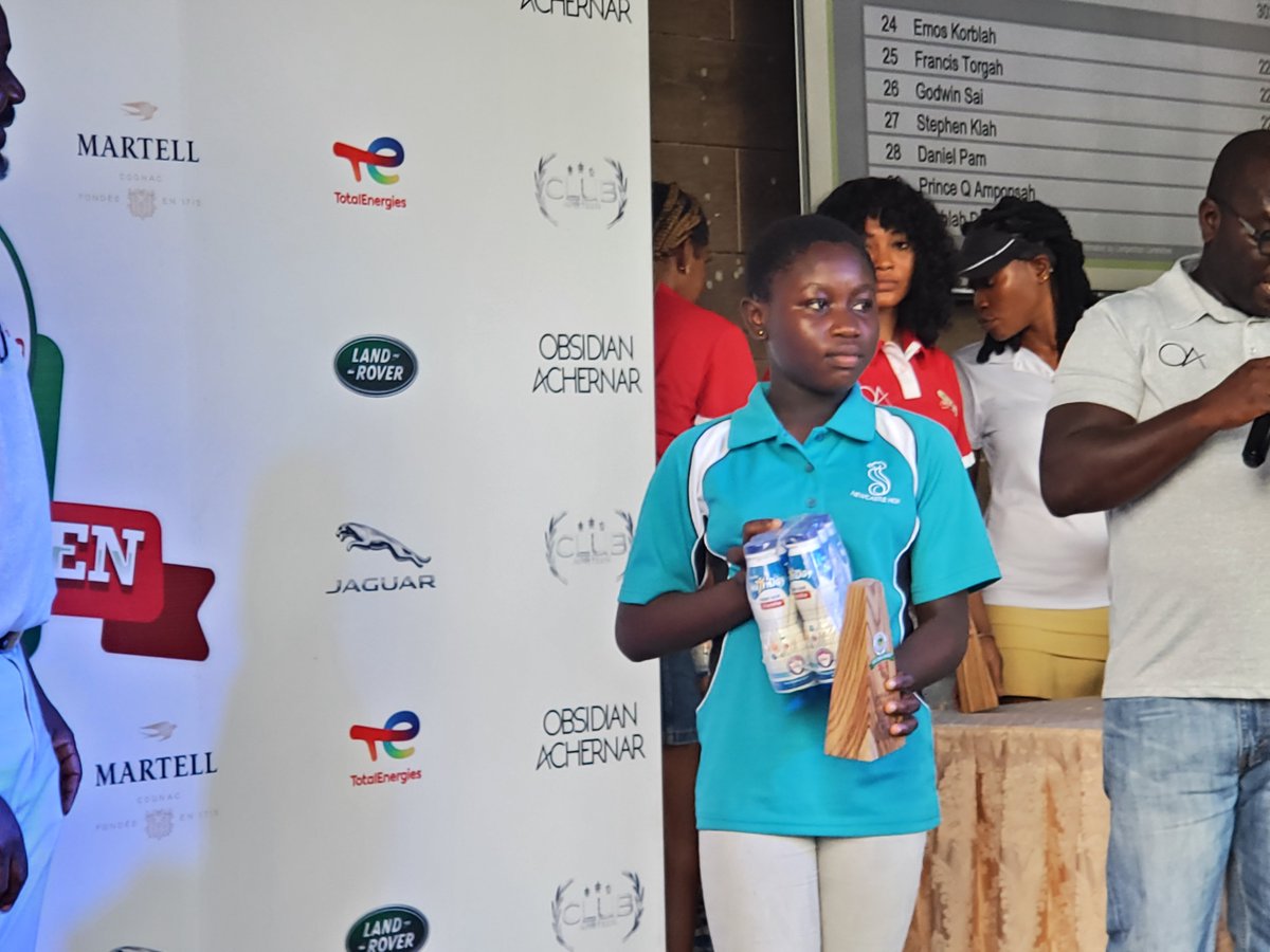 Fafaliorg's tweet photo. Congrats 2 the winners of the ACCRA OPEN GOLF TOURNAMENT from our Golf Project.
1ST Place for Girls β Afi
2ND Place for Boys -Bismark
2ND Place (4 Holes)- Sunniva
3RD Place (4 Holes) - Simon
#accraopen Gabby Gyan Africa #Golf Kwame Queen Fletcher North Dubai #GH #Africa #PGA https://t.co/1zFBm3gPpS