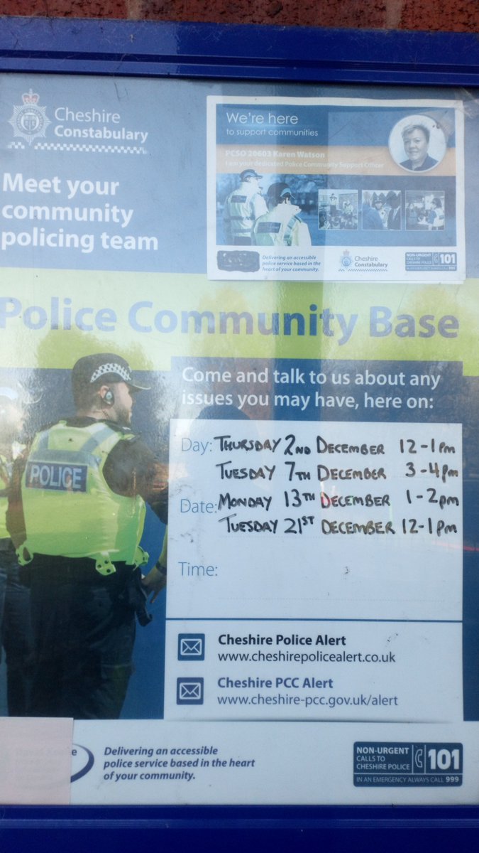 Macclesfield Tytherington Police tweet media