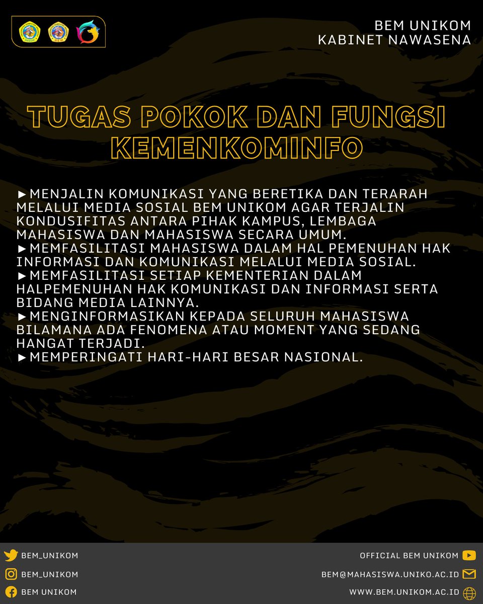 BEM UNIKOM tweet media