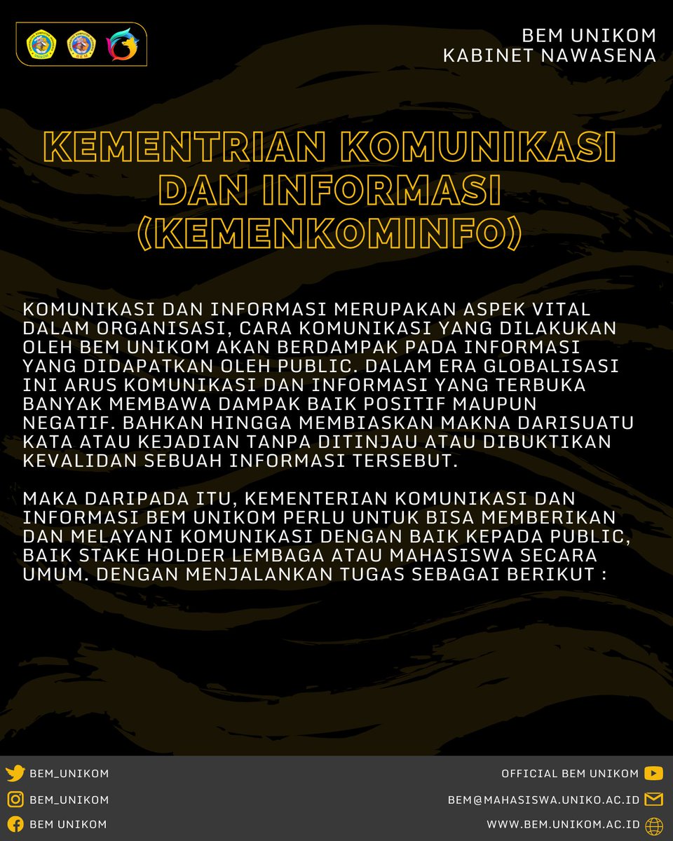 BEM UNIKOM tweet media