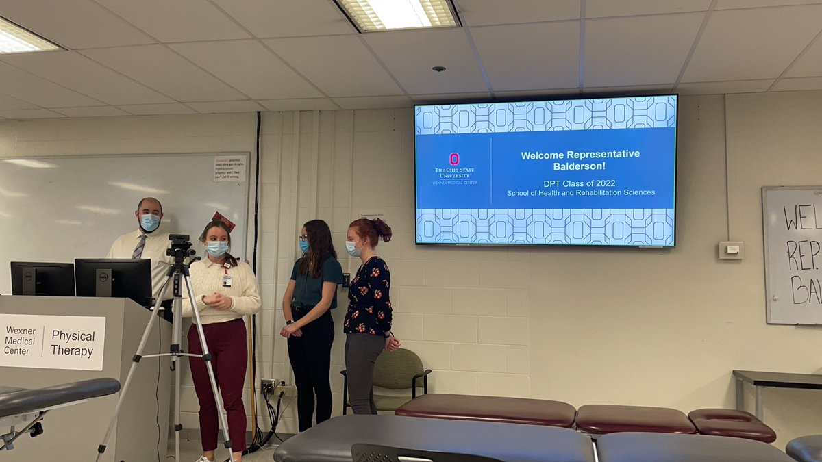 OSUDPT (@theohiostatedpt) on Twitter photo 3rd year students are presenting to <a href="/RepBalderson/">Congressman Troy Balderson</a> introducing our class and discussing the physical therapy profession! #OSUDPTLegislatorDay 3rd year students are presenting to <a href="/RepBalderson/">Congressman Troy Balderson</a> introducing our class and discussing the physical therapy profession! #OSUDPTLegislatorDay